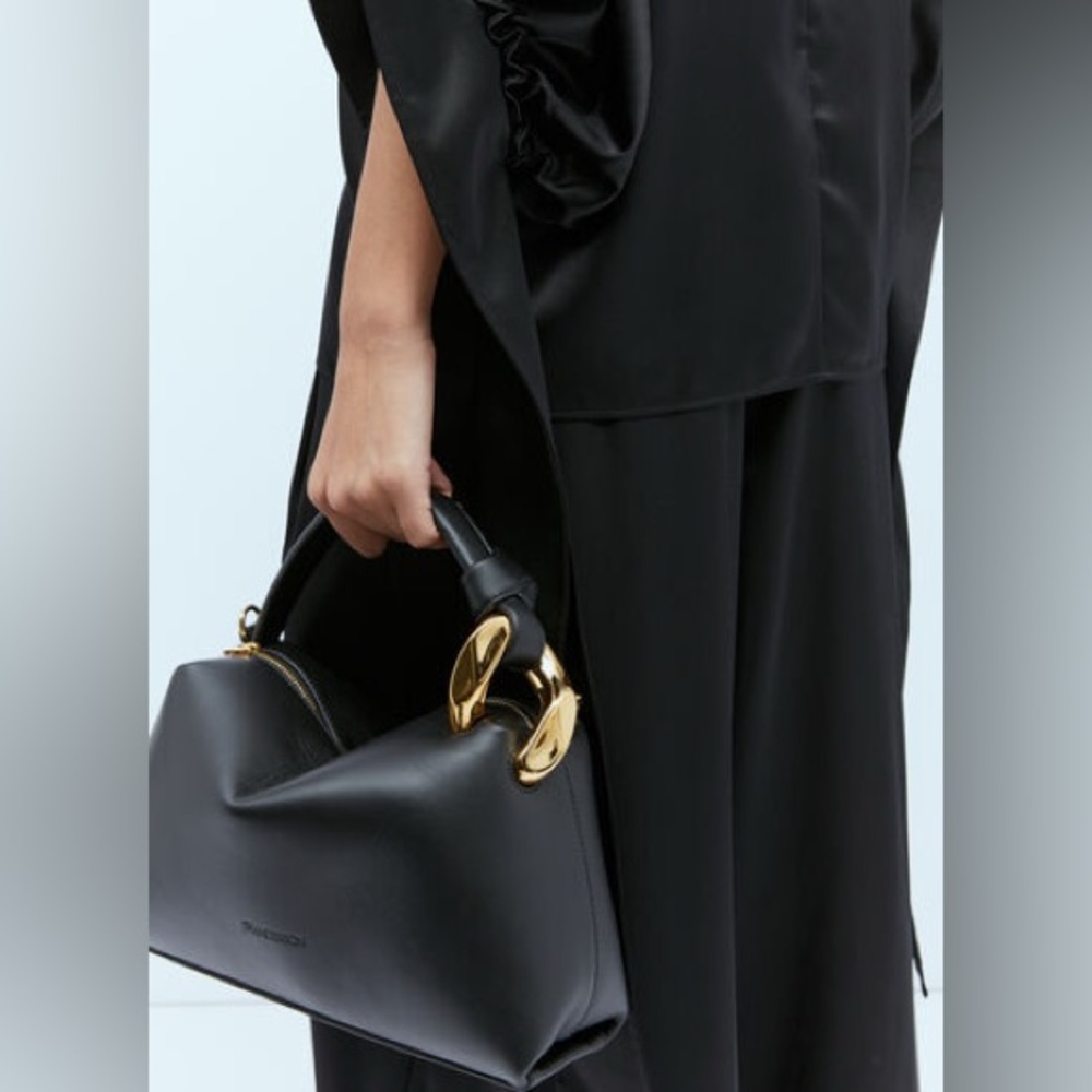 JW ANDERSON Black Corner Bag - Picture 2 of 14